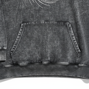 Top Quality 100 % Cotton Custom Design High Quality Acid Wash <b>Pullover</b> <b>Men</b> Hoodies Heavy Weight Top Selling Hoodie - Product Image 4