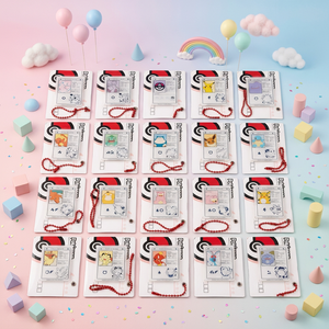 Cartes Pokémon 20EA Magnets 1 Set Rectangle Multi-pièces Collection Design Moderne Polyvalente Stratégie de Collection Variée - Product Image 5
