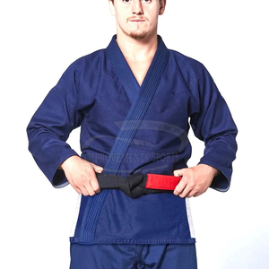 2024 estilo personalizado hombres Karate Gear adultos algodón ropa deportiva uniforme precio barato equipo de entrenamiento con desgaste de artes marciales - Product Image 4
