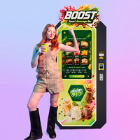 Nouvelle version de distributeur automatique de boissons mixtes, distributeur automatique de jus, distributeur automatique robotisé