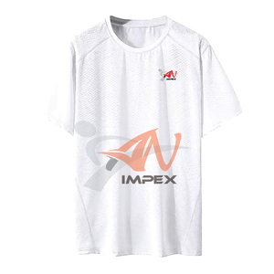 เสื้อยืดผู้ชายผ้าฝ้าย 100% ทรงหลวม ระบายอากาศดี แขนสั้น สไตล์ลำลอง พิมพ์ลาย ดีไซน์ทันสมัย สีพื้น รุ่นใหม่ - Product Image 5