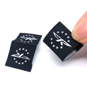 Etiquetas de Logotipo de Marca Privada Personalizadas de Alta Calidad, Etiquetas de Ropa Impresas, Etiquetas Tejidas de Satén, Etiquetas Tejidas de Nailon para Ropa - Product Image 1