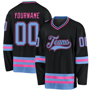 Vente en gros de sweats à capuche personnalisés à manches longues en polaire pour le hockey sur glace, tissu polyester, sublimation, sweats à capuche pour le hockey sur glace, uniforme de hockey, 280g - Product Image 6