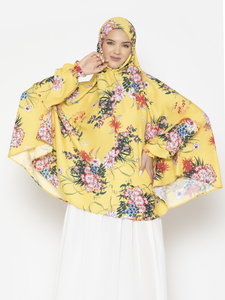 Hiyab Makhna de Rayón con Estampado Floral Digital de Manga Larga para Mujeres Adultas, Ligero, Colecciones Modernas, Última Moda para Mujeres - Product Image 4
