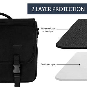 Black Waterproof <b>Work</b> Travel Crossbody <b>Bag</b> Bolsa De Ombro <b>Men</b> Messenger <b>Bag</b> - Product Image 5