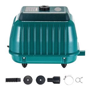 Pompa ad aria lineare da 2219.04 GPH per fossa settica e acquacoltura, sistema di aerazione per laghetti profondi 11 piedi per acquari e trattamento delle acque reflue - Product Image 1