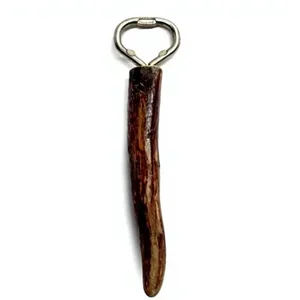 Abridor de Botellas de Cuerno de Búfalo Auténtico y Ecológico, Cuerno de Ganso Genuino, Multifuncional, para Vino y Cerveza, al Mejor Precio - Product Image 2