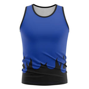 Camiseta deportiva sin mangas para hombre, tela cómoda y transpirable, ideal para fitness, gimnasio y ropa deportiva. - Product Image 4