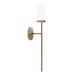 Vintage Style Golden Metal Glass Wall <b>Candle</b> Holder Decorative <b>Candle</b> Sconce for Home Interior Wedding Party Decor At <b>Cheap</b> Rate - Product Image 1