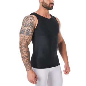 เสื้อกล้ามคอตตอนริบบ์ผู้ชายสั่งทำขายส่ง – เสื้อยิมแขนกุดทรงเข้ารูปสำหรับเล่นบาสเก็ตบอล วิ่ง และออกกำลังกาย - Product Image 3