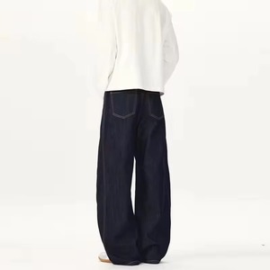 High Quality Vintage Custom <b>Jeans</b> Manufacturer Hip Hop Casual Oversized Wash Baggy Heavyweight Loose Wide Leg Denim <b>Jeans</b> <b>Men</b> - Product Image 6