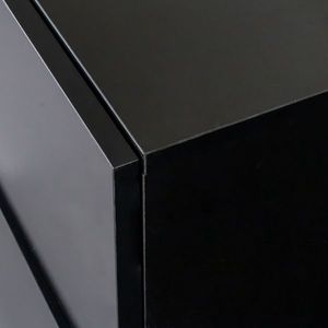 FCH Black Double Dresser with 8 Drawers Wide Storage Cabinet for Bedroom Living Room or Home Entryway - Product Image 6