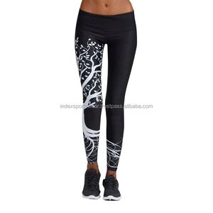 Leggings Elegantes para Mujer, Cintura Alta, Compresión, Pantalones de Yoga para Gimnasio, Tela Elástica Flexible, Ropa Deportiva para Ejercicio - Product Image 4