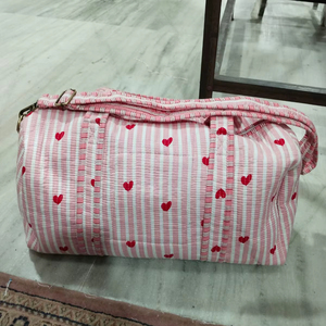 Bolsa de Viaje Acolchada Suave, Bolsa de Fin de Semana de Algodón, Bolsa Deportiva para Yoga, Proveedor de Exportación de Marca Privada, Venta al Por Mayor OEM - Product Image 1