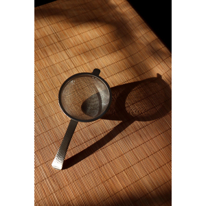 Pure Brass Vintage Style <b>Tea</b> Strainer with Long Handle and Gold Finish for Loose Leaf <b>Tea</b> <b>Infuser</b> Customizable Color & Size - Product Image 5