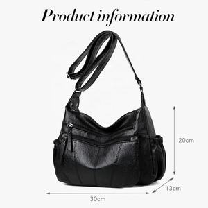 Bolsos de Hombro de Cuero de Lujo para Mujer, Bolsos de Moda para Mujer, Bolsos Elegantes de Cuero Genuino Personalizables PK - Product Image 2