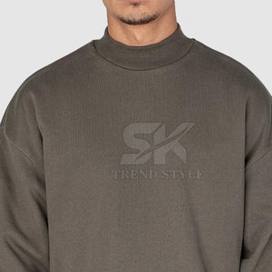 High Manufacturer <b>Turtle</b> <b>Neck</b> Plain Sweatshirts Fashionable <b>Turtle</b> <b>Neck</b> Plain Sweatshirts Street Wear Sweatshirts For <b>Men</b> - Product Image 3