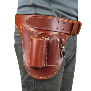 Cinturón de herramientas ajustable de cuero para floristas con múltiples bolsillos, precio de fábrica, cinturón de herramientas profesional de cuero para jardinería y floristería. - Product Image 3