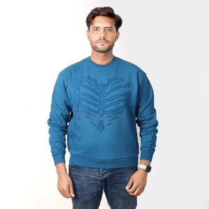 Full Custom Logo Design Men's Winter Sweat Shirts 100% Cotton High Quality O-Neck Embroidery Plain Solid Custom Colors & Sizes - Product Image 3
