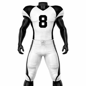 Uniforme de Fútbol Americano Transpirable de Alta Calidad OEM, Color Sólido, Impresión Digital, Unisex para Adultos - Product Image 1