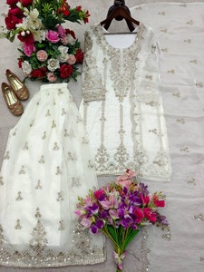New Women's Designer Party Salwar Kameez & Dupatta Set-In-Stock - Product Image 2