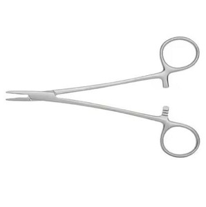 Precio al por mayor DANTRIC IMPLANTS VB-76 Pinza portaagujas curva de cinco cabezas para set de instrumentos de sondas uretrales - Product Image 1