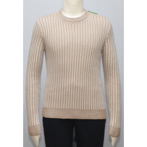 Suéter de Punto Personalizado para Hombre, de Invierno, Manga Larga, Peludo, Geométrico, Sólido, de Secado Rápido, Transpirable, con Características de Algodón BCI Corporativo - Product Image 3