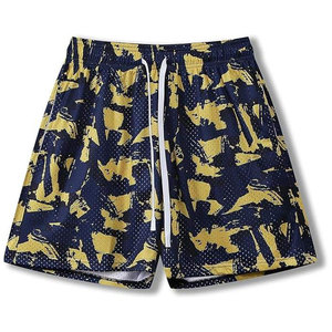 Vêtements de sport sur mesure pour hommes, shorts de course pour la gym, la course à pied et les activités de plein air avec tissu flexible - Product Image 1