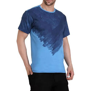 T-shirts de sublimation pour hommes à manches courtes, légers et à séchage rapide, personnalisables en gros – Meilleurs prix abordables - Product Image 2