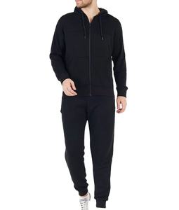 Ensemble de survêtement pour homme personnalisé, coupe-vent décontracté, respirant, avec sweat à capuche à manches longues et pantalon - Product Image 2
