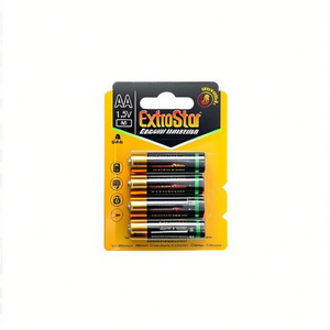 Batterie AA ExtroStar 1.5V 860mAh, celle saline a lunga durata, confezione da 4 - Product Image 2