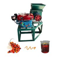 500 Kg/u Productielijn Voor Industriële Palmfruitpersmachines | Automatische Palmoliepersfabriek Voor Ruwe Palmolie In Nigeria