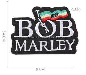 Nouveauté PVC Patch meilleur matériau en vrac quantité forme de fleur imprimé Technique dentelle Top vente Offre Spéciale patchs tissu sergé - Product Image 4