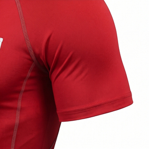เสื้อคอมเพรสชั่นแขนสั้นแบบยืดได้ น้ำหนักเบา ราคาขายส่ง รับผลิตตามแบบ - Product Image 6