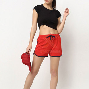 กางเกงวอร์มขาสั้นเอวยางยืดสำหรับเสื้อผ้าแฟชั่นใส่สบาย - Product Image 4