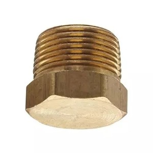 Bouchon hexagonal haute pression en laiton forgé, filetage NPT mâle 3/8 pouce, résistant à la corrosion pour raccords de plomberie (AOL-05) - Product Image 5