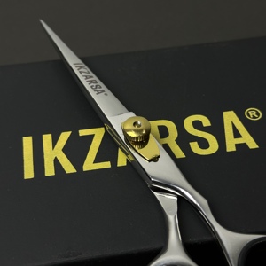 Customized Adjustable Sharpness Stainless Steel Professional Salon Barber <b>Scissors</b> Reinforced Construction Japanese Handle for - Product Image 4