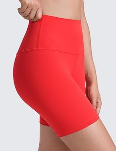Meilleures ventes : Vêtements de sport pour femmes - Leggings et shorts de sport cycliste à taille haute, effet push-up, à compression - Product Image 2