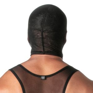 หน้ากากคลับแวร์สีชมพูสำหรับผู้ชาย ดีไซน์นีออนสดใส โดดเด่น พร้อมตาข่ายคลุมศีรษะ - Product Image 6