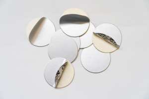 ฝาปิด HDPE เป็นมิตรกับสิ่งแวดล้อมสำหรับขวดเครื่องสำอางโฟมแรงดันที่มีกาวในตัวความจุ8มล. ปิดเรียบ - Product Image 5