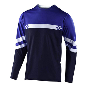Maillot de motocross pour homme respirant et personnalisé de haute qualité, séchage rapide, pour la moto et les courses automobiles, faible MOQ - Product Image 1