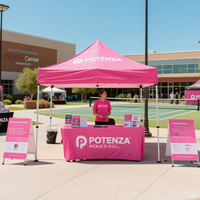 Tenda per diversi scenari ideali eventi all'aperto come promozioni sportive attività del Campus di Marketing stand di configurazioni pratiche del sito