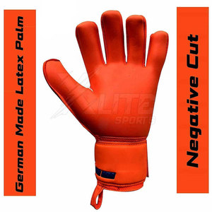 Gants de gardien de but professionnels en caoutchouc injecté, respirants, antidérapants, avec paume en latex pour une meilleure adhérence, construction flexible des doigts, poignet réglable - Product Image 5