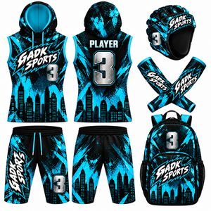 Uniforme Ligero Personalizado para Flag Football, Nuevo Diseño, Uniforme 7 contra 7 de Primera Calidad, Paquetes de Uniformes 7 contra 7 - Product Image 2