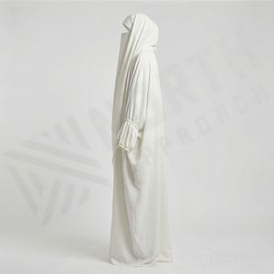 Abaya Oversize Musulmana de Manga Larga, Ropa Islámica, Nuevo Modelo, Estilo Personalizado, Completamente Cubierta, Moda Tradicional Modesta para Mujer - Product Image 3