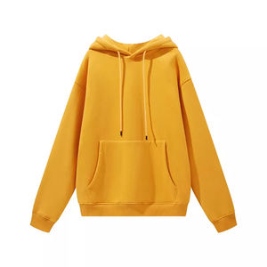 Sweat-shirts à capuche unisexe de haute qualité, en molleton 100% coton, avec logo imprimé en relief, sweat-shirts à capuche tricotés pour hommes. - Product Image 6