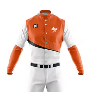 Uniforme de baseball sur mesure de haute qualité, maillot de baseball très vendu, vêtements d'équipe, uniforme de baseball - Product Image 4