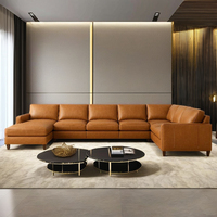 ODM OEM Canapé 5 places à ossature en bois classique de style moderne et luxueux pour meubles de salon ou d'hôtel