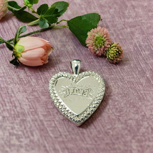 Argent 925 Coeur Charme Pendentif Conception Pendentif En Gros Usine De Bijoux en Thaïlande - Product Image 1