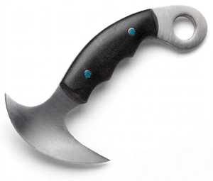 Custom Handmade High Carbon Steel DIY Fixed Blade Utility Skinning Knife Full Tang Outdoor <b>Craft</b> <b>Tool</b> with Micarta Handle - Product Image 4